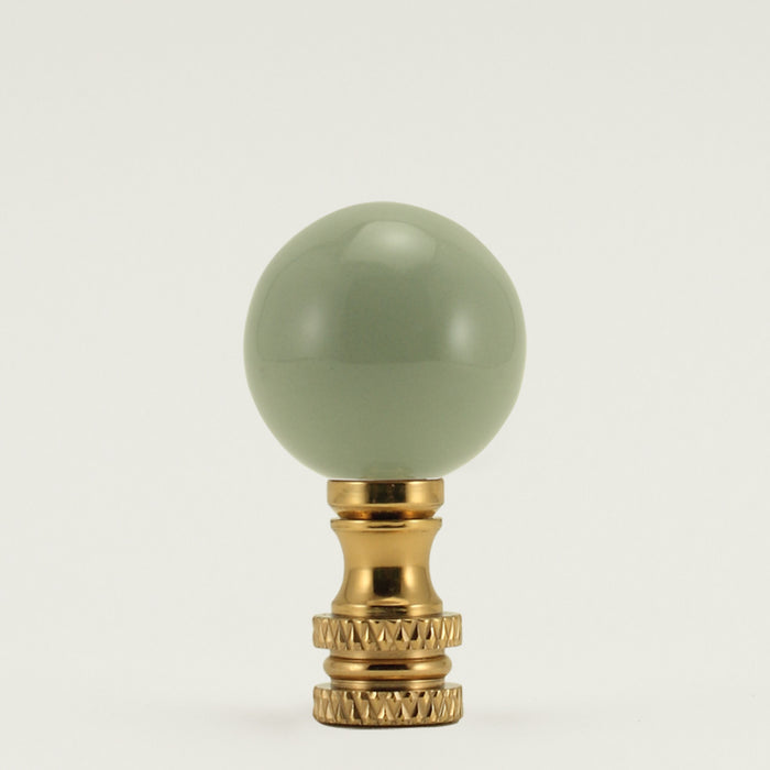 25MM SAGE Green Ball FINIAL