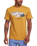 908 Tee - Honey Gold, view 1|Model