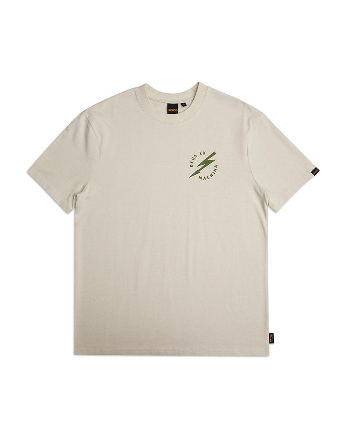 Accuracy Cordura Tee - Dirty White, view 5|Flatlay