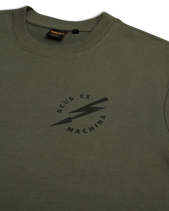 Accuracy Cordura Tee - Olive, view 7|Flatlay