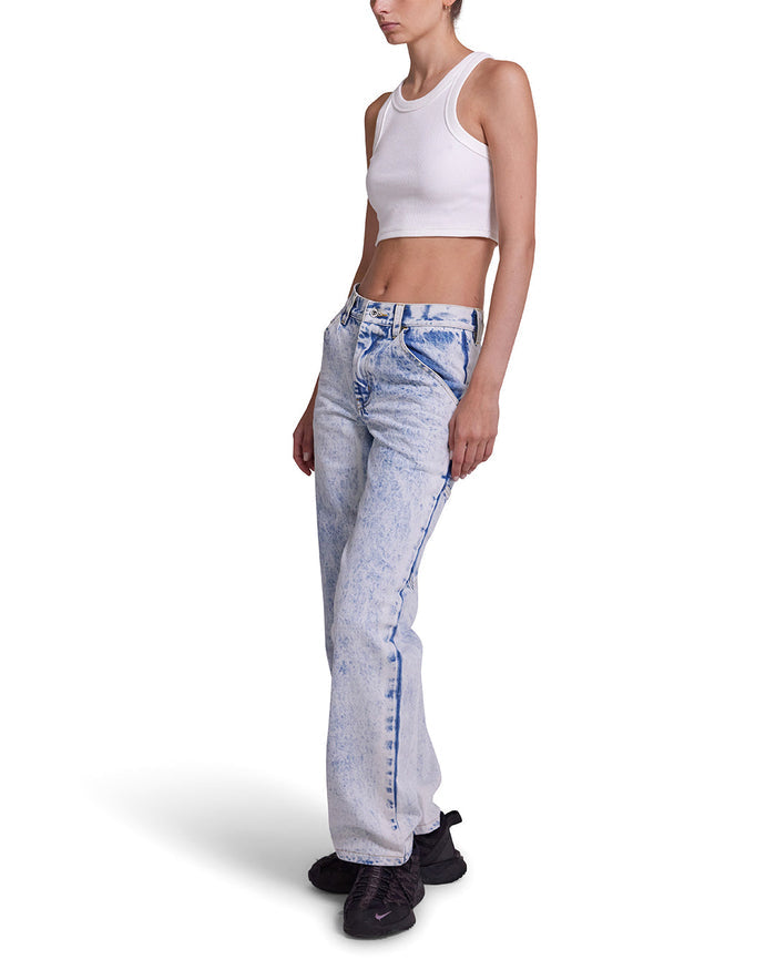 Acid Bernie Pant - Indigo Acid Stonewash, view 3|Model