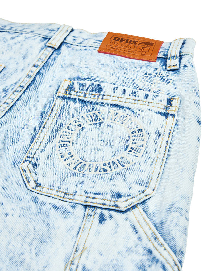 Acid Bernie Pant - Indigo Acid Stonewash, view 7