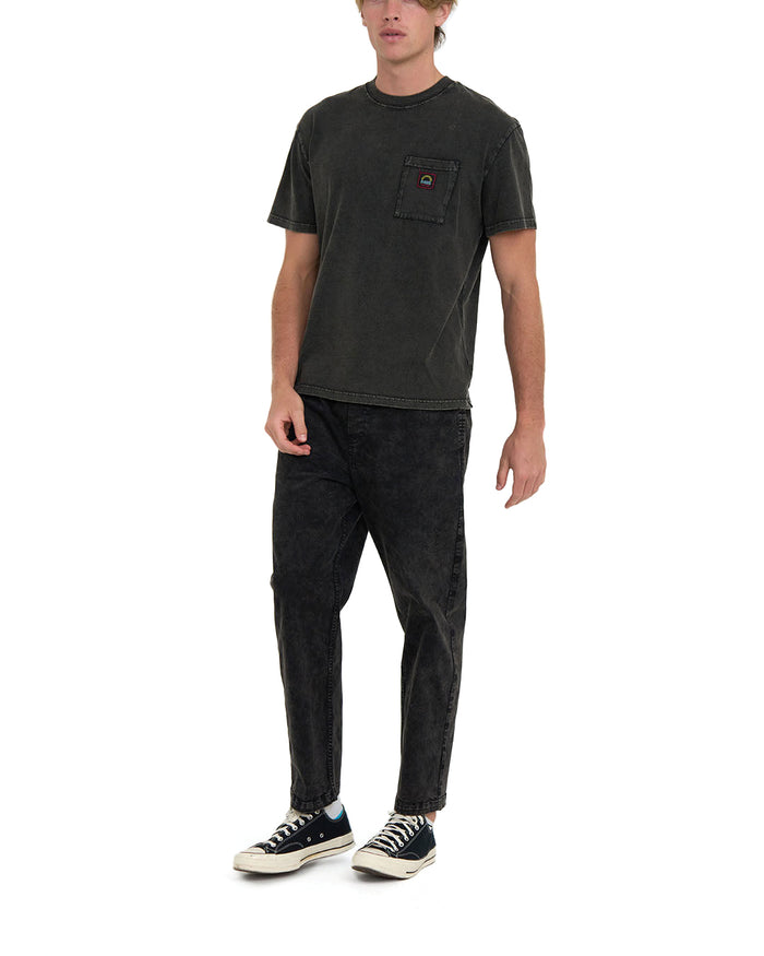 Acid Pocket Tee - Anthracite, view 4|Model