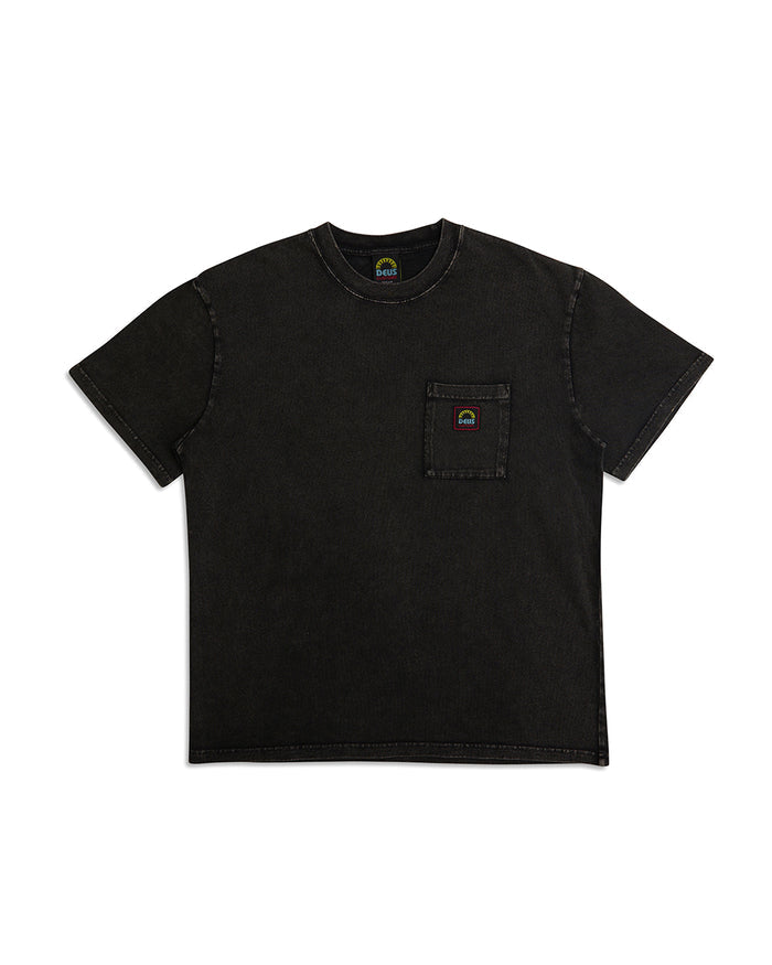 Acid Pocket Tee - Anthracite, view 5|Flatlay