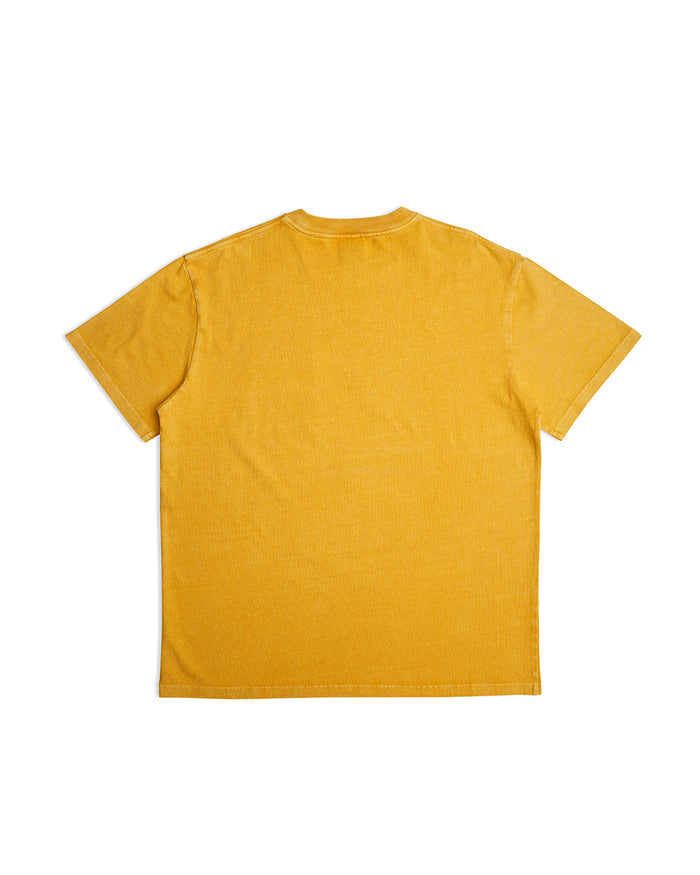 Acid Pocket Tee - Lemon Chrome, view 6|Flatlay