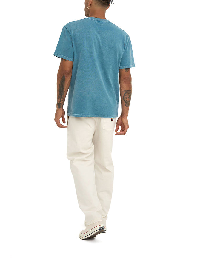Acid Pocket Tee - Maui Blue, view 2|Model