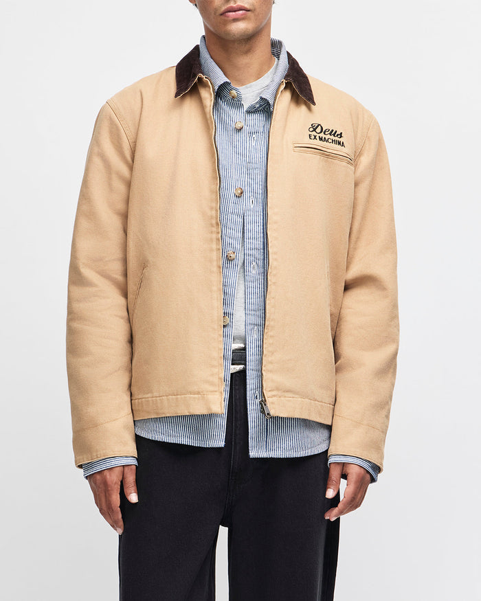Address Workwear Jacket - Dijon, view 2|Model