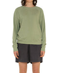 Aggie Hemp Crew (Oversized Fit) - Reseda, view 1|Model