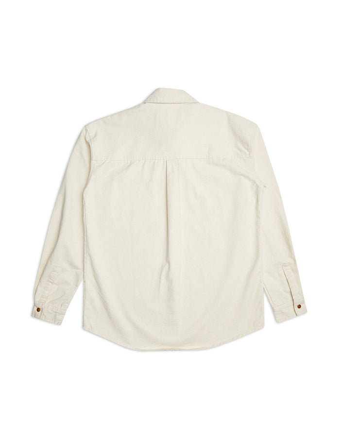 Alexis Over Shirt - Natural, view 6|Flatlay
