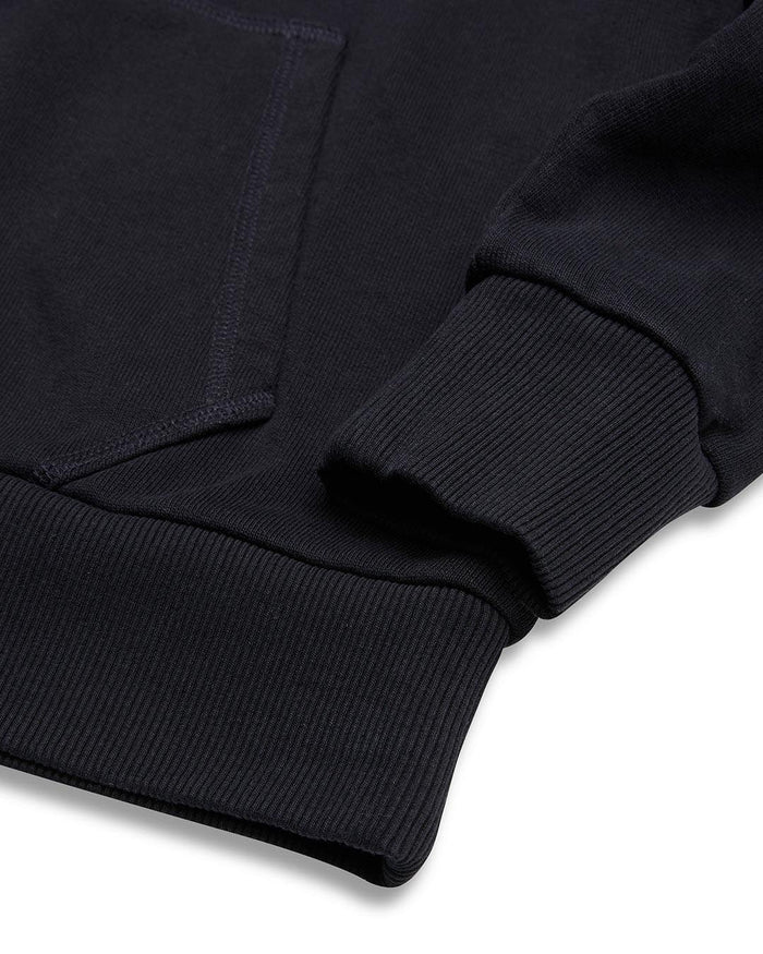 All Caps Hoodie - Black, view 7|Flatlay