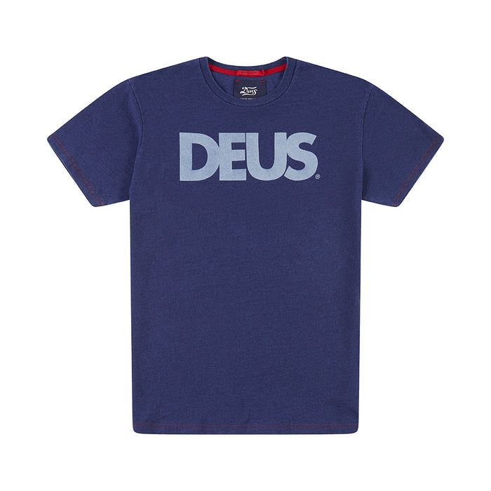 All Caps Indigo Tee - Dark Indigo, view 1