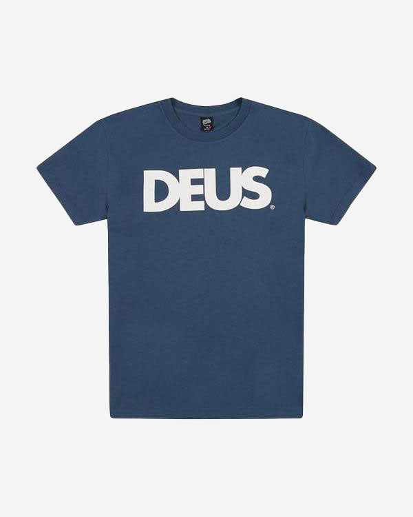 All Caps Tee - Navy, view 1