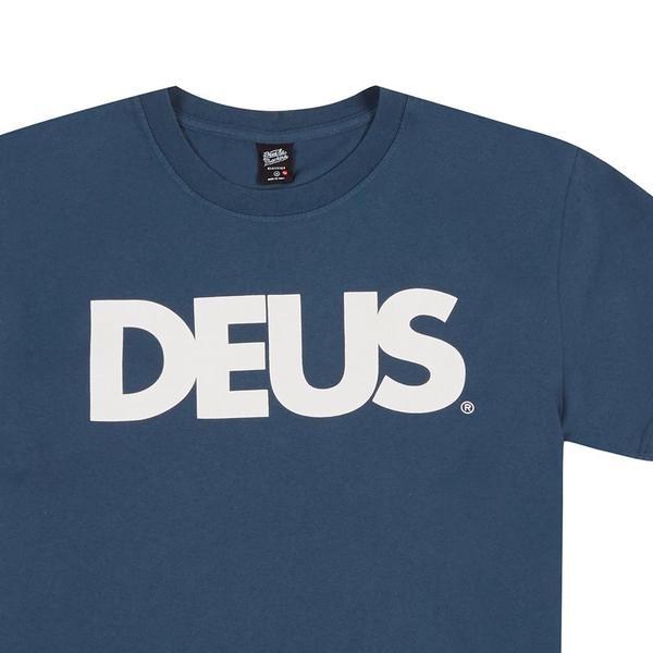 All Caps Tee - Navy, view 3