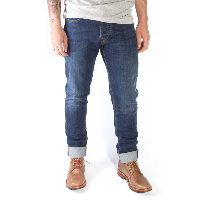 Alma Tapered - Worn Indigo, view 1