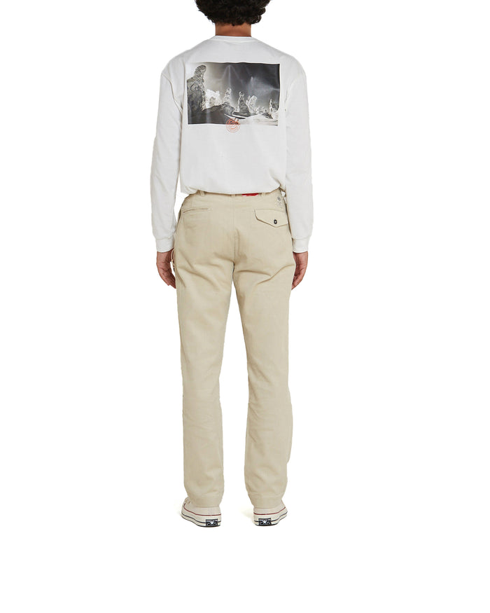 Alpine Cord Pant - Cream, view 2|Model