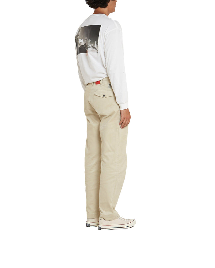 Alpine Cord Pant - Cream, view 4|Model