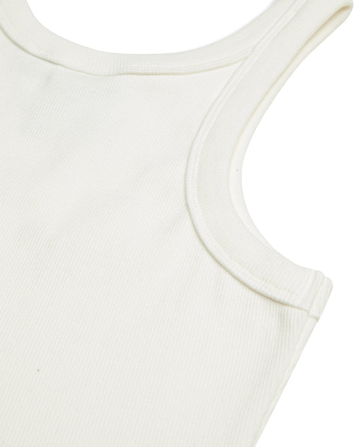 Alyssa Tank - Vintage White, view 6|Flatlay