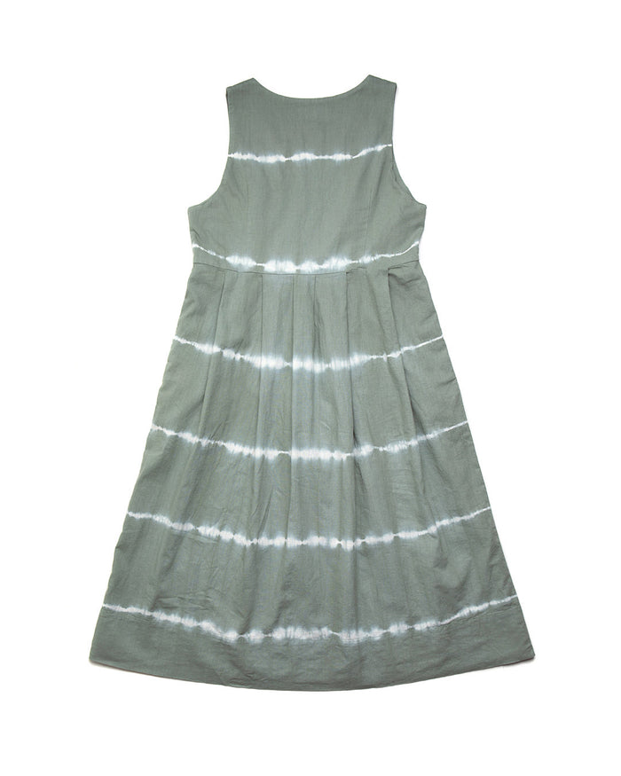 Amelia Dress (Relaxed Fit) - Reseda Tie Dye, view 5|Flatlay