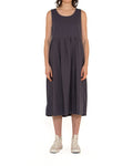 Amelia Dress (Relaxed Fit) - Shadow Grey, view 1|Model
