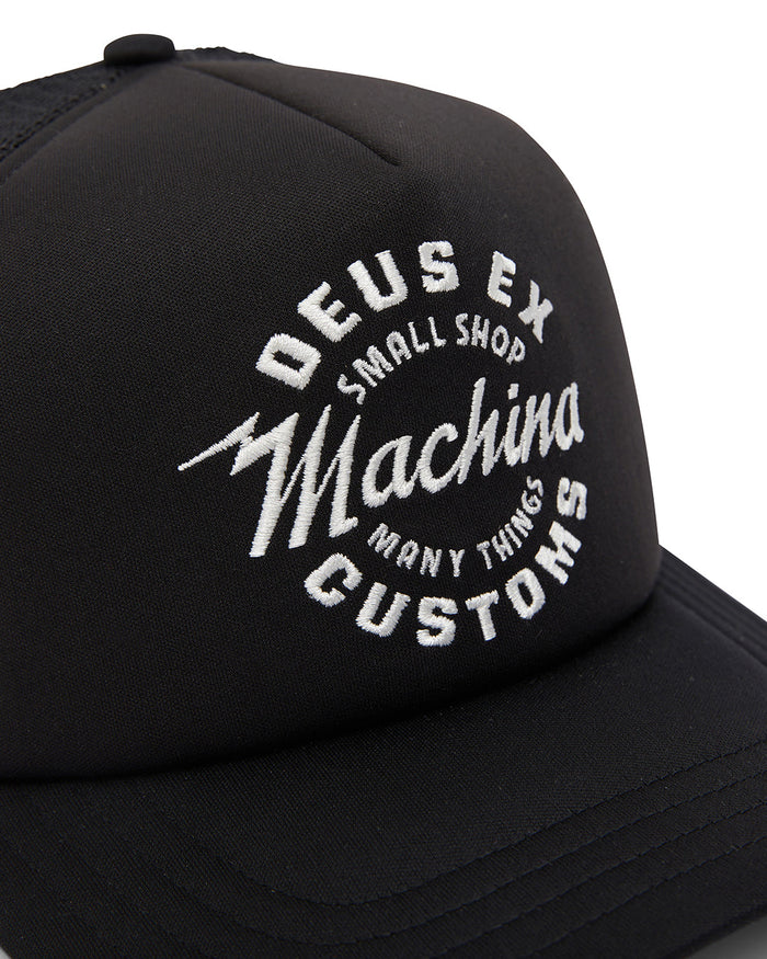 Amped Circle Trucker - Black, view 3