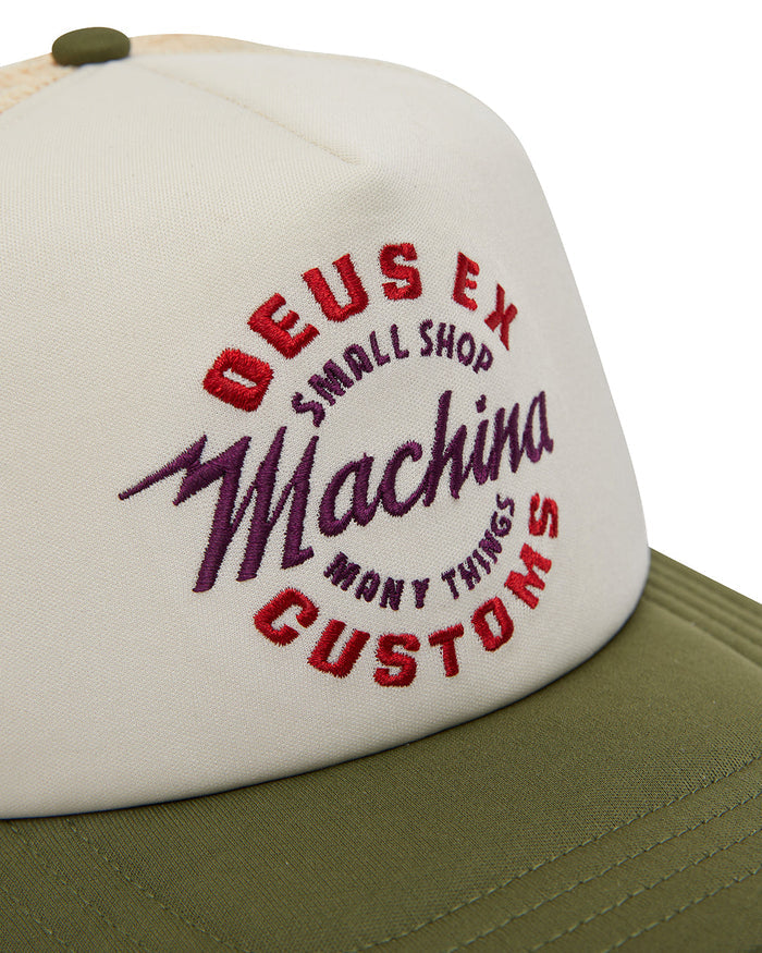Amped Circle Trucker - Cream, view 3