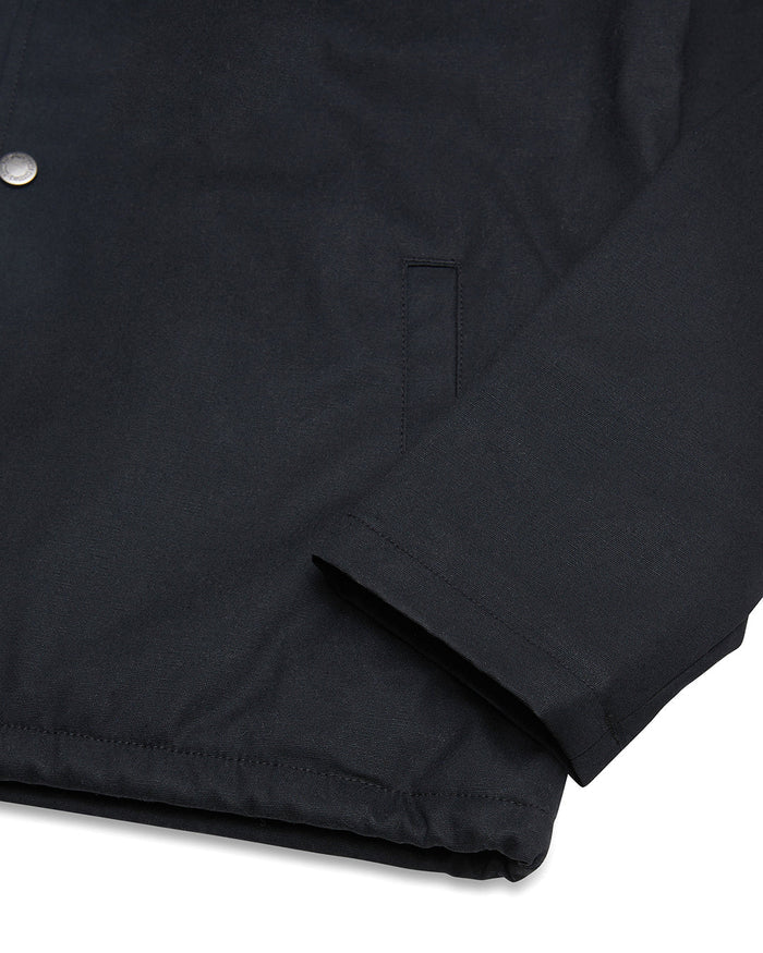 Amped Coach Jacket - Black, view 8|Flatlay