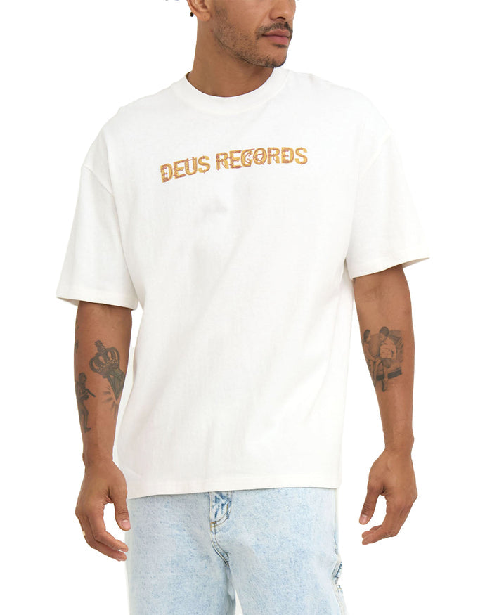 Ancient Tech Tee - Vintage White, view 1|Model
