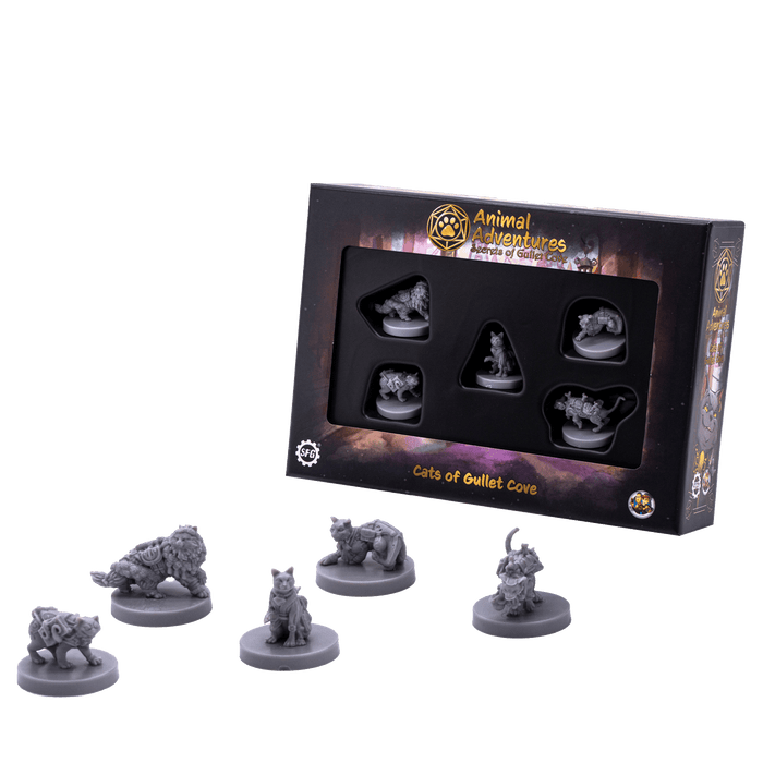 Animal Adventures: Cats of Gullet Cove - Steamforged Games