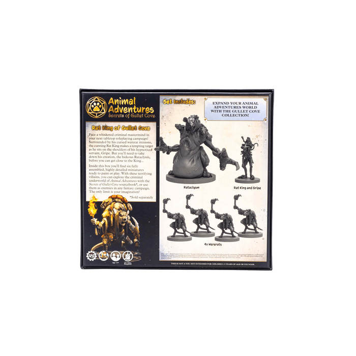 Animal Adventures: Rat King of Gullet Cove - Steamforged Games