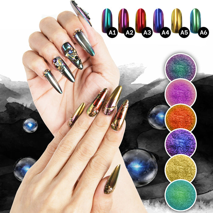 Aora Chrome Powder A04 Bluetonium