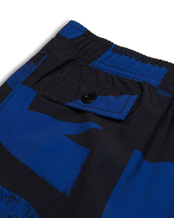 Arithmetic Boardshort - Blue, view 5|Flatlay