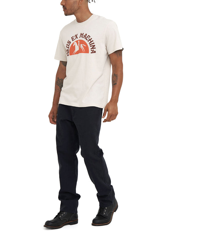 Bareback Tee - Dirty White, view 4|Model