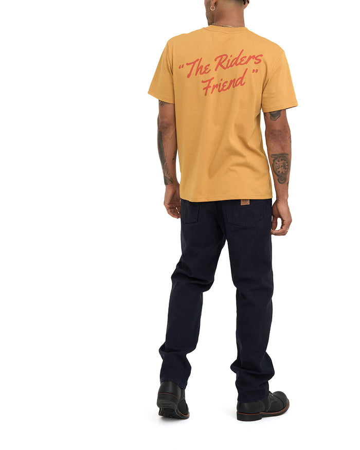 Bareback Tee - Honey Gold, view 2|Model