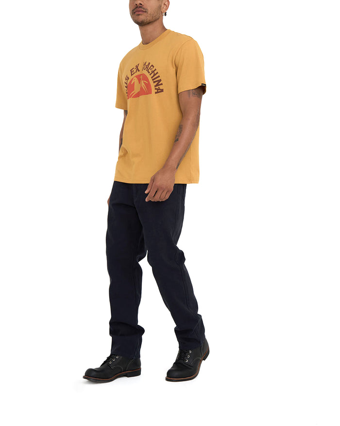 Bareback Tee - Honey Gold, view 3|Model