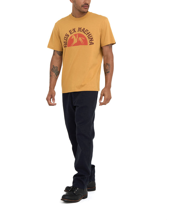 Bareback Tee - Honey Gold, view 4|Model