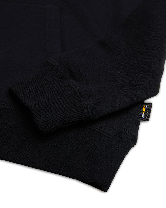 Barrett Hoodie - Black, view 7|Flatlay