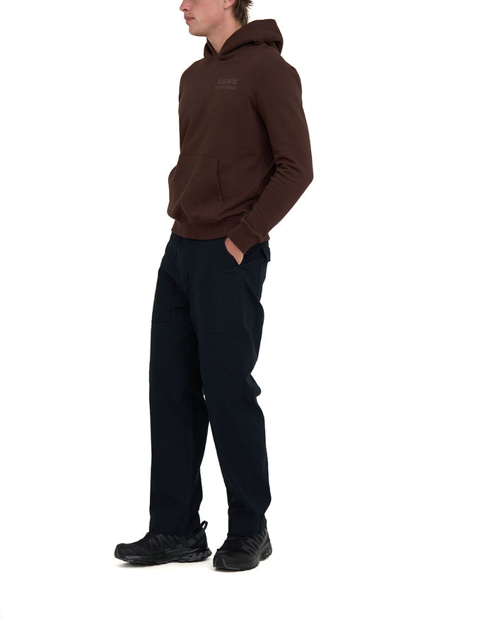 Barrett Hoodie - Potting Soil, view 3|Model