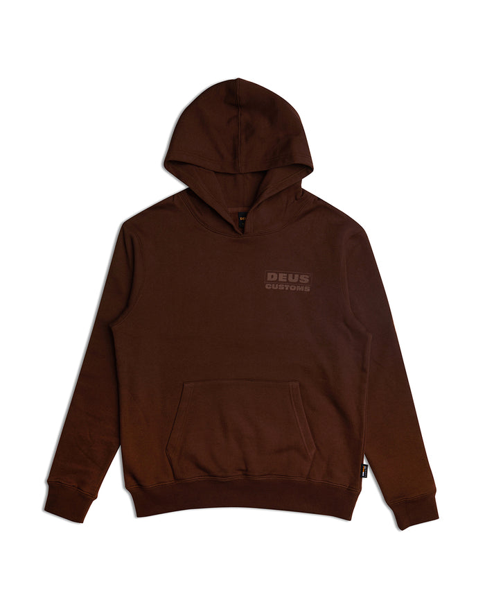 Barrett Hoodie - Potting Soil, view 6|Flatlay