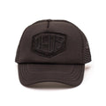 Baylands Trucker Hat - Black, view 1|Flatlay