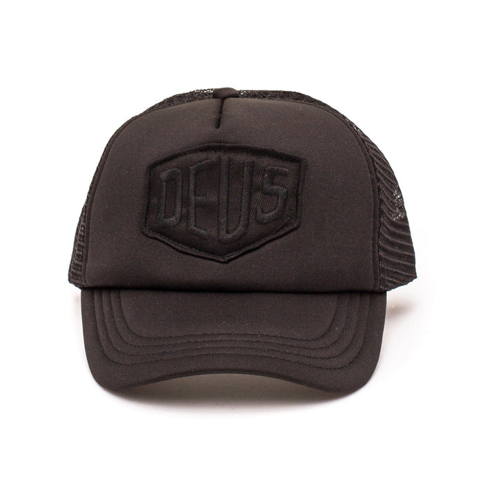 Baylands Trucker Hat - Black, view 1|Flatlay
