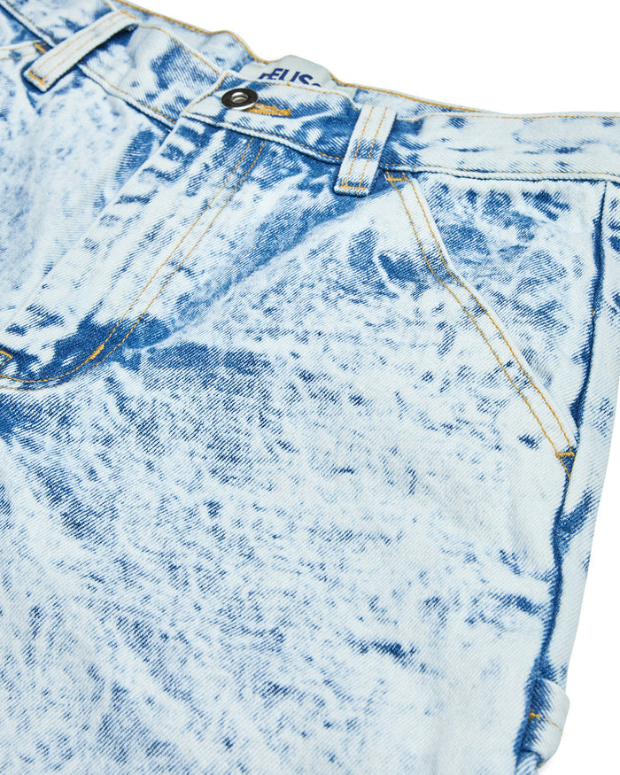 Bella Short - Indigo Acid Stonewash, view 7