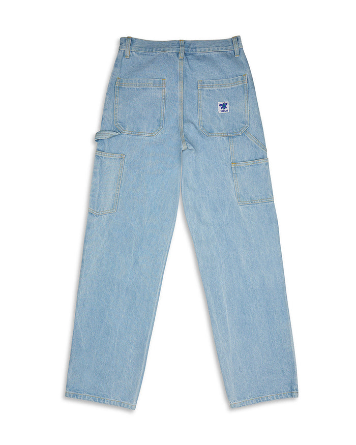 Bernie Pant - Light Wash Indigo, view 5|Flatlay