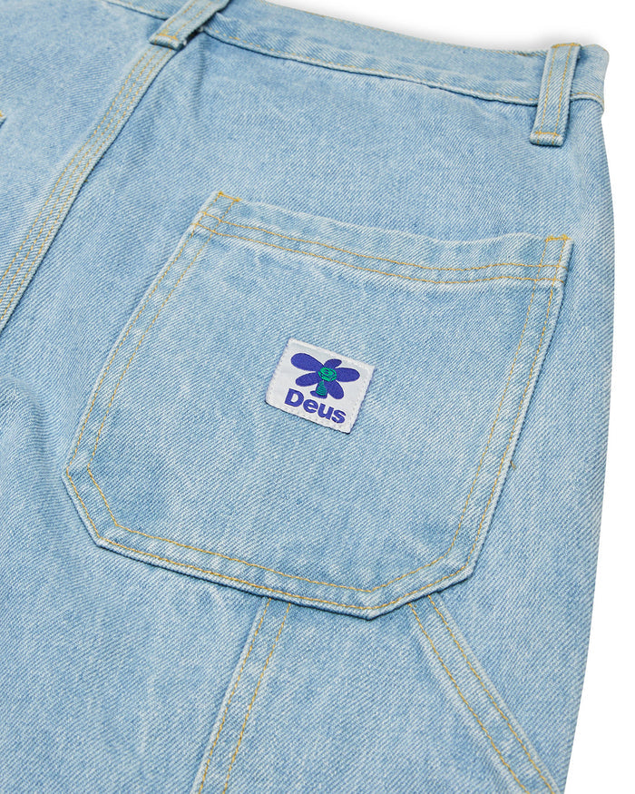 Bernie Pant - Light Wash Indigo, view 6|Flatlay