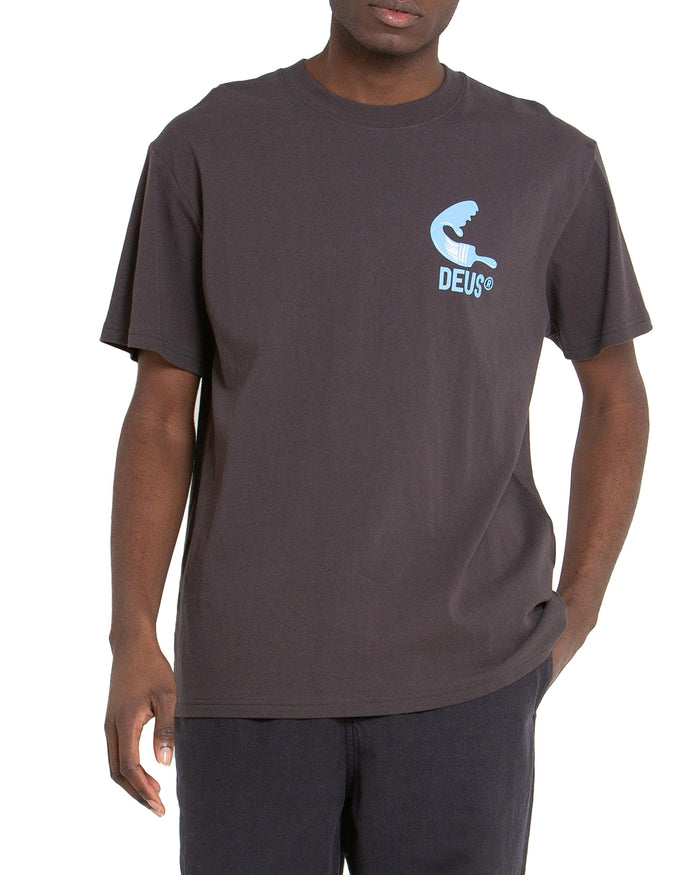 Biarritz Address Tee - Anthracite, view 2|Model