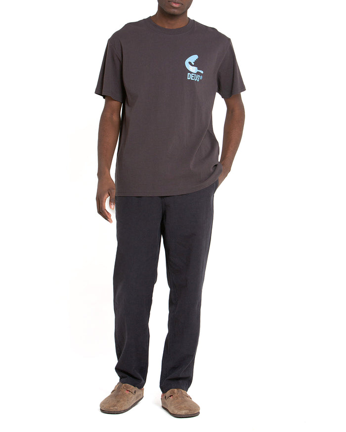 Biarritz Address Tee - Anthracite, view 3|Model
