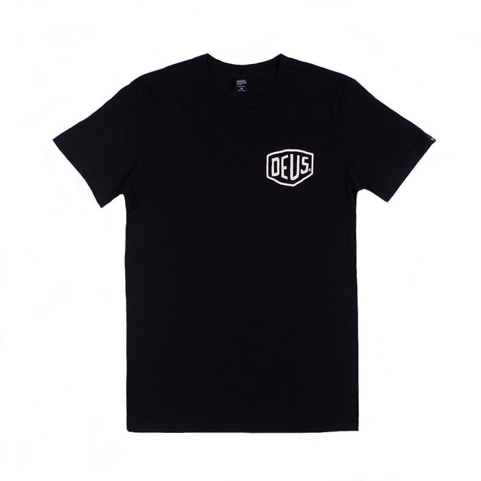 Biarritz Address Tee - Black, view 4