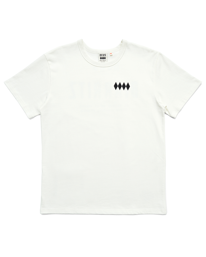 Biarritz Address Tee - Vintage White, view 5|Flatlay