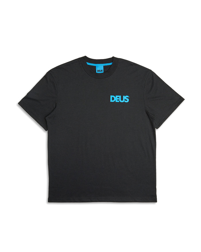 Biarritz Surf Tee - Black, view 4|Flatlay