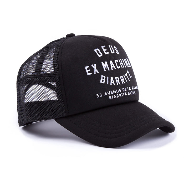 Biarritz Trucker Hat - Black, view 1