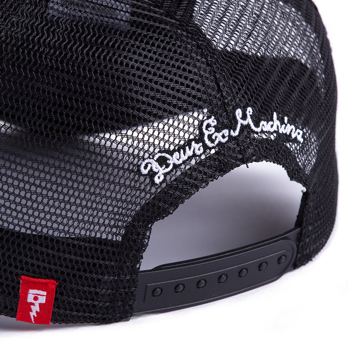 Biarritz Trucker Hat - Black, view 2
